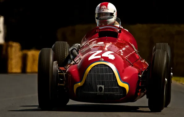 Машина, гонка, спорт, Alfa Romeo, Tipo 159 Alfetta