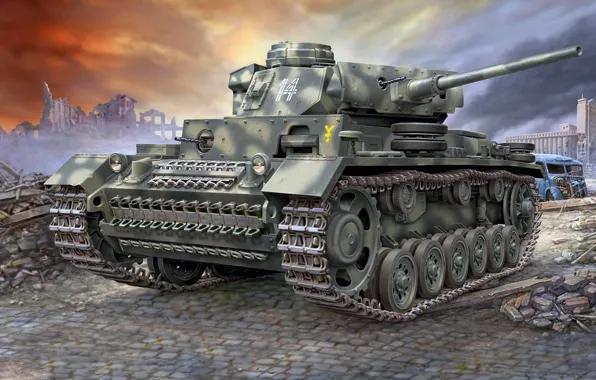 Вермахт, Panzerkampfwagen III, немецкий средний танк, PzKpfw III Ausf. L