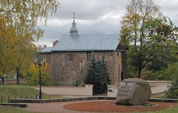 Церковь, Беларусь, гродно, неман