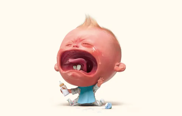 Картинка baby, miscellaneous, yelling, crying