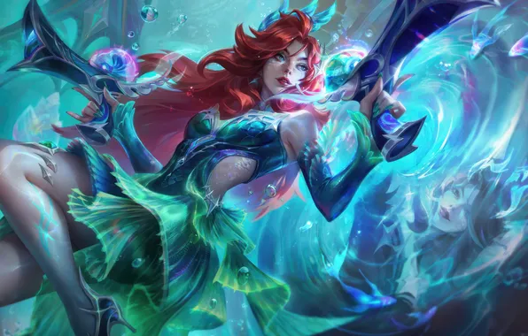 Картинка League of Legends, Лига Легенд, Miss Fortune, video games, Riot Games, GZG, ЛОЛ, LOL