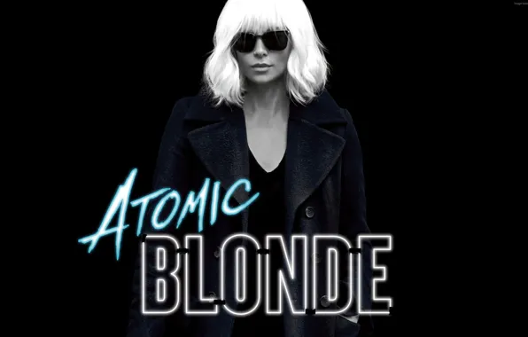 Картинка Charlize Theron, cinema, girl, woman, movie, blonde, film, Atomic Blonde