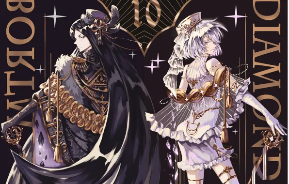 Девушки, аниме, Houseki no Kuni, Страна Самоцветов