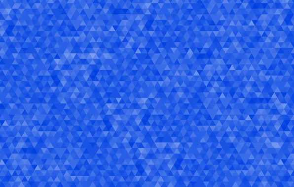 Синий, абстракция, фон, узор, геометрия, треугольник
