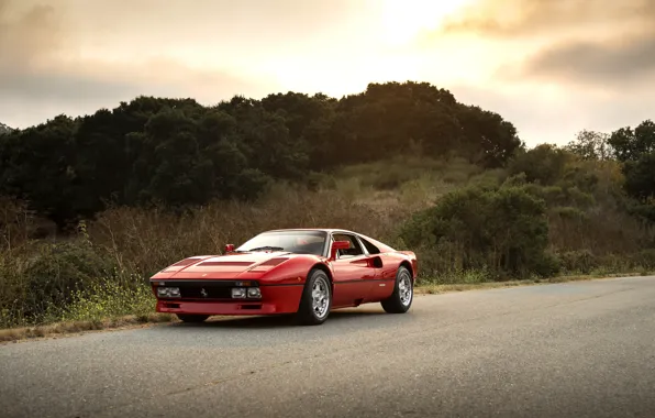 Картинка Ferrari, Red, GTO, 288