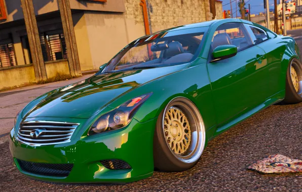 Город, Infiniti, автомобиль, Grand Theft Auto V, GTA V.