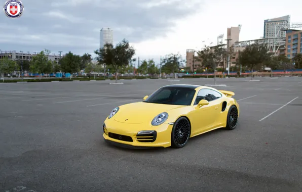 Porsche, Turbo, Wheels, 991, HRE