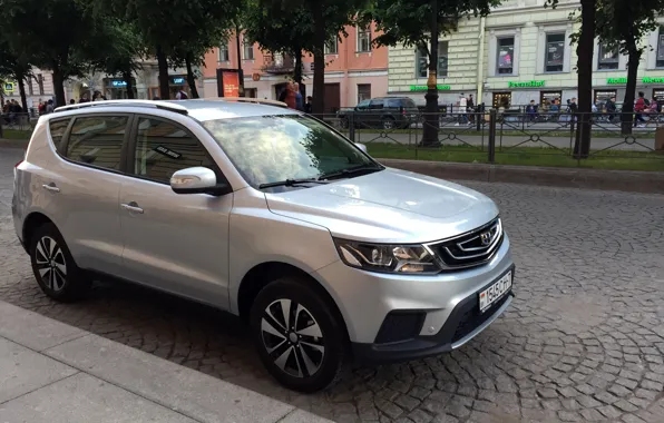 Город, джип, кроссовер, geely emgrand x7, санкт-петебург