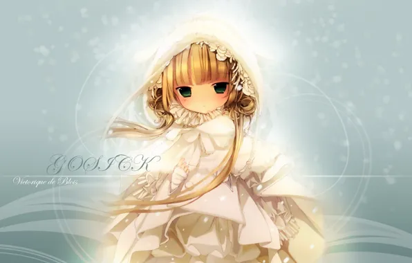 Аниме, арт, девочка, gosick