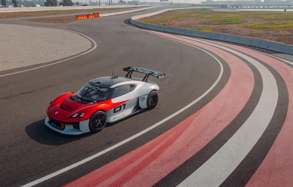 Porsche, racing track, Mission R, Porsche Mission R