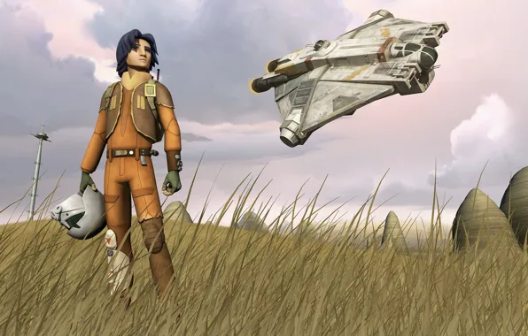 Animated series, Звездные войны: Повстанцы, Star Wars: Rebels, Ezra and the Ghost