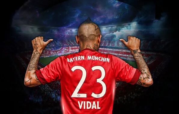 Мюнхен, Бавария, Germany, Football, Soccer, Chile, Bayern Munich, Bundesliga