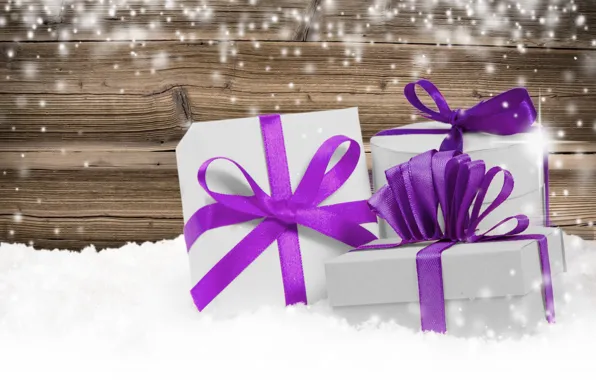 Картинка снег, украшения, Новый Год, Рождество, подарки, Christmas, Xmas, decoration