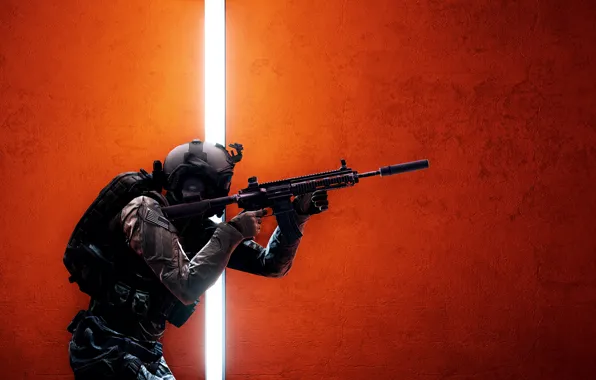 Оружие, игра, game, Battlefield, Шутер, Battlefield 4