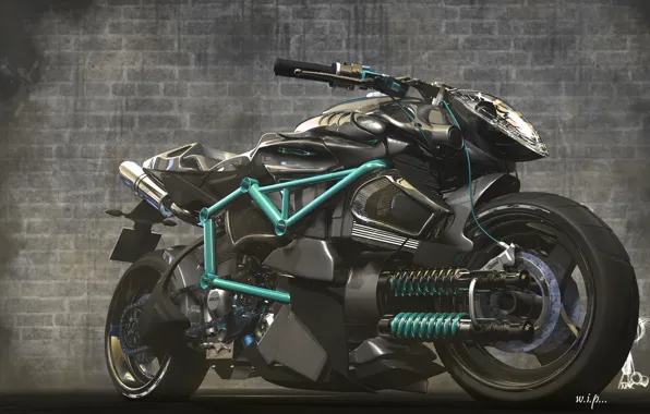 Картинка мотоцикл, Concept bike, unstoppable shaurya