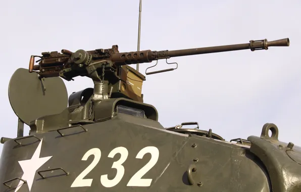 Картинка танк, лёгкий, M41, Уокер Бульдог, крупнокалиберный пулемёт