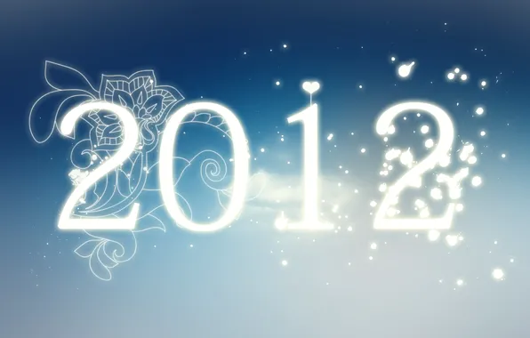 Новый год, текстура, 2012