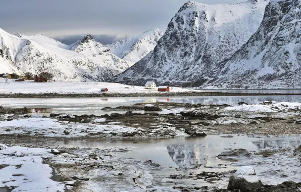 Природа, Норвегия, Lofoten's landscapes