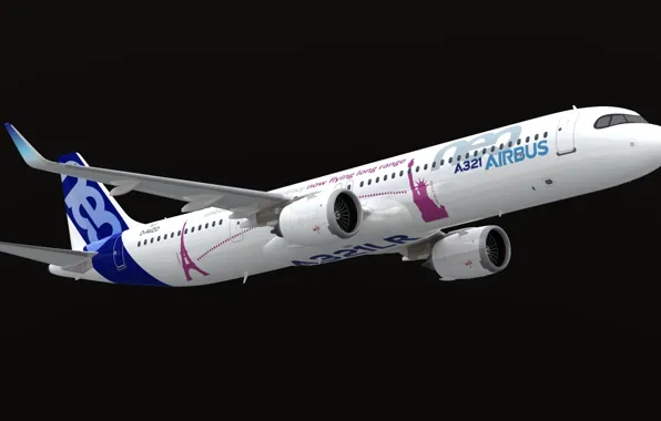 Model, Airbus, Blender3D, A321LR Neo