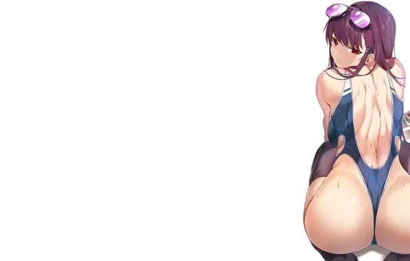 Картинка girl, sexy, ass, anime, swimsuit, butt, fate, Fate stay