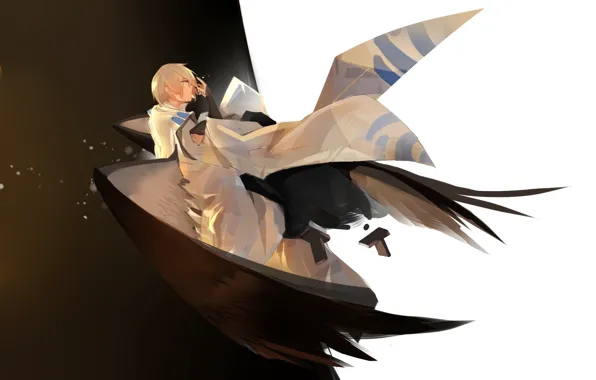 Аниме, арт, парень, onmyouji, dai tengu