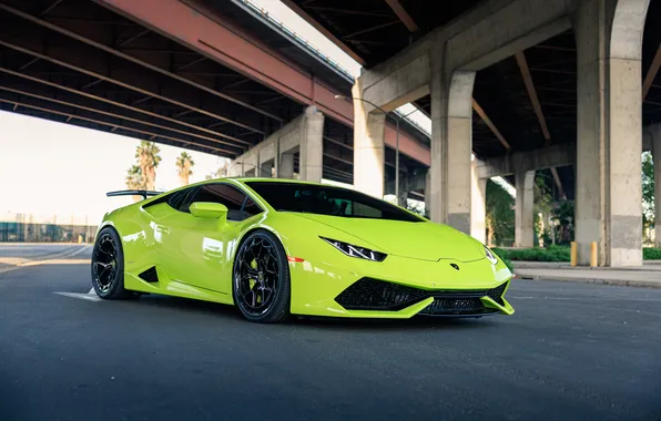 Картинка Lamborghini, Sportcar, Lamborghini Huracan, Green