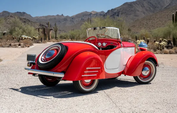 Картинка Roadster, Родстер, Deluxe, 1939, American Bantam, American Bantam Model 62 Deluxe Roadster, Model 62, Ретро …