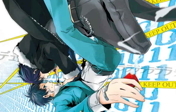 Аниме, арт, парни, Durarara!!
