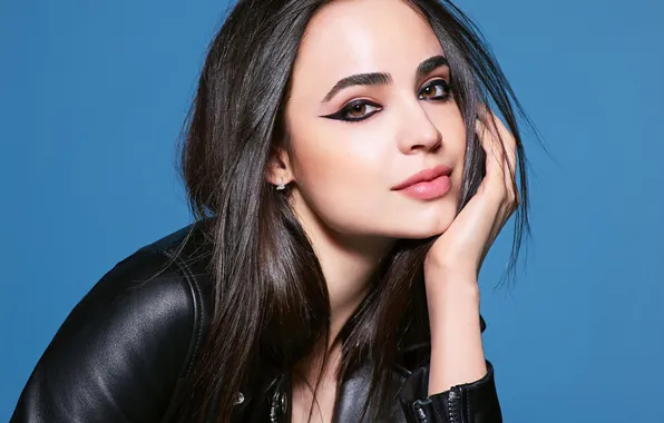 Взгляд, поза, макияж, актриса, певица, Sofia Carson, София Карсон