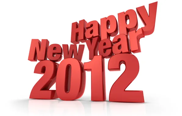 Картинка фон, 2012, Happy New Year
