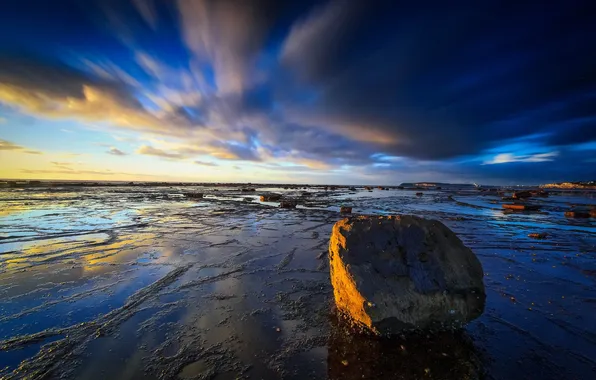 Море, небо, пейзаж