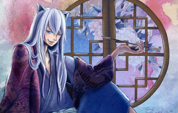 Взгляд, улыбка, окно, Kamisama Hajimemashita, Очень приятно Бог, Томое