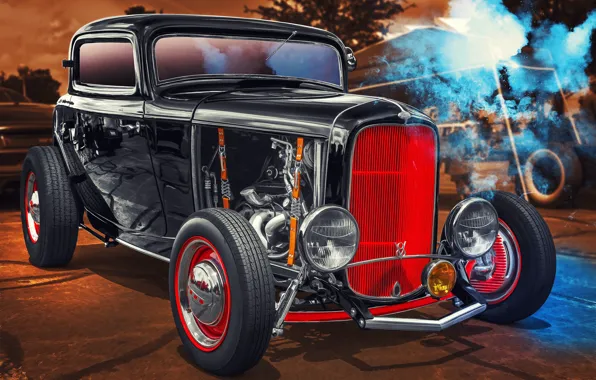 Картинка Ford, Hot Rod, Coupe