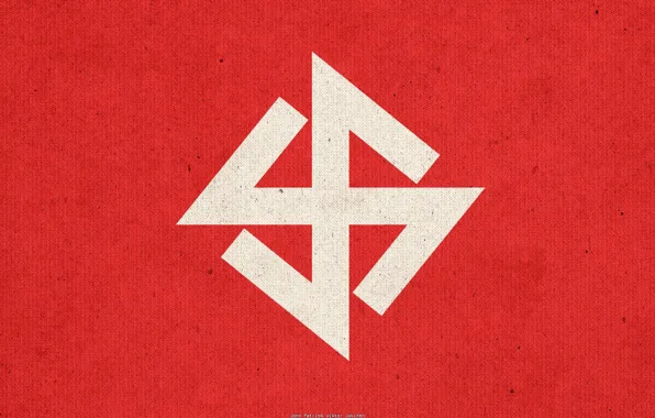 Картинка символ, Русь, красный фон, язычество, Хорс