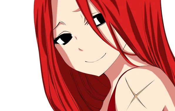 Red, game, red hair, anime, pretty, redhead, asian, manga