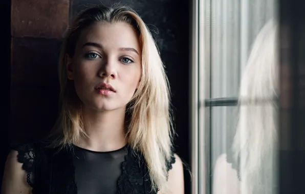 Картинка лицо, модель, волосы, милашка