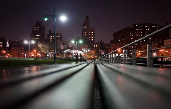 Картинка New York, West Village, Hudson River Park