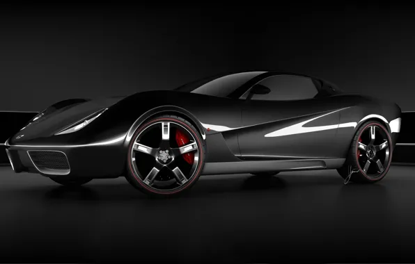 Чёрный, Corvette, Z03