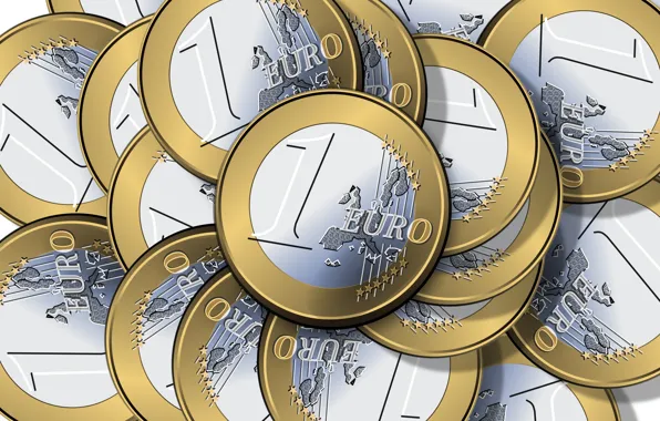 Euro, money, coins