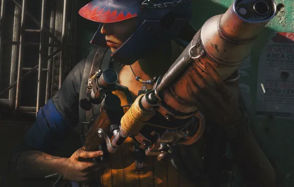 Оружие, Ubisoft, Прицел, Video Game, Far Cry 6