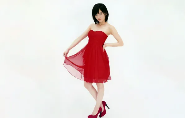 Girl, sexy, cleavage, dress, boobs, beautiful, short hair, pretty