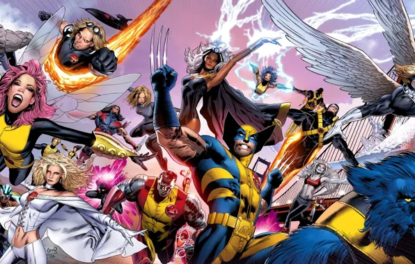Люди икс, росомаха, x-men