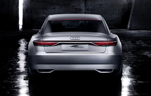 Concept, Audi, купе, Coupe, корма, 2014, Prologue