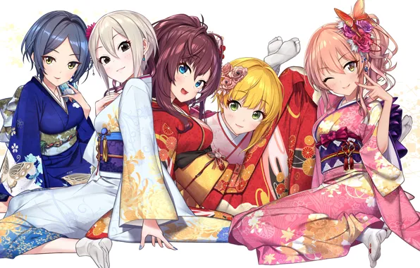 Девочки, Группа, IdolMaster, Юкаты