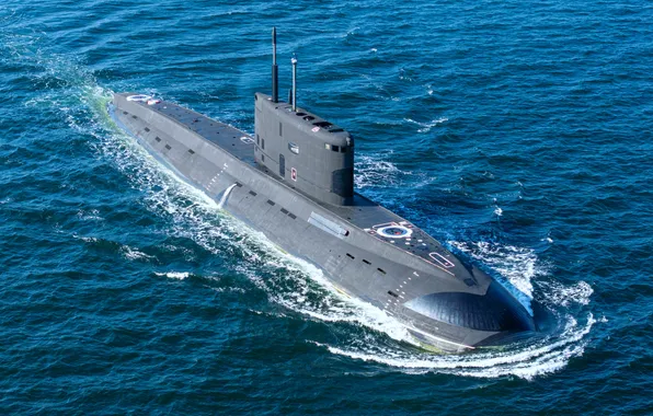 Лодка, подводная, дизельная, проект 636.3