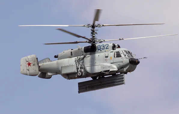 Картинка ДРЛО, ВМФ России, Ка-31, палубный вертолёт