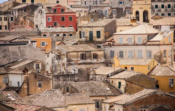 Old Town, Greece, Corfu