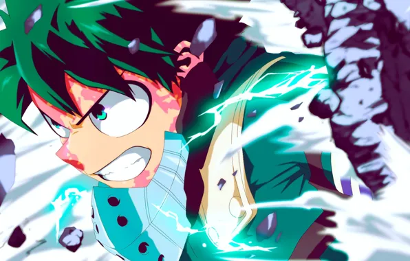 My Hero Academia, Boku No Hero Academia, Мидория Изуку, Моя Геройская Академия
