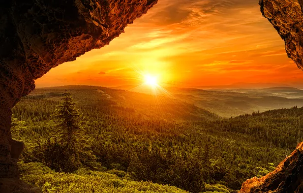 Картинка пейзаж, горы, природа