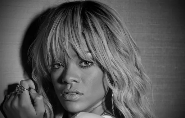 Rihanna, face, singer